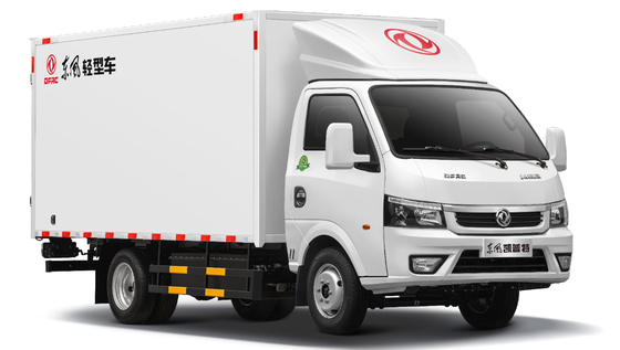 El camión eléctrico 1650kg de Dongfeng del camión eléctrico ligero del cargo EV valoró capacidad de cargamento