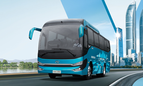 El pasajero diesel de Seat del coche 40 del autobús de la ciudad de KINGLONG los 9m valoró cargado