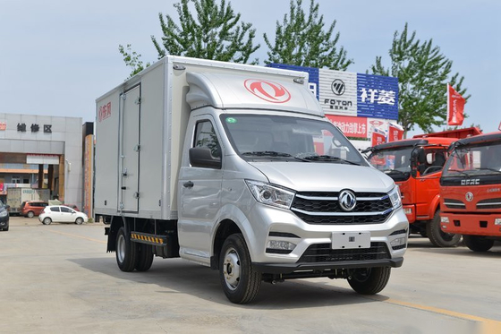 capacidad de cargamento de Mini Cargo Truck 1-1.5T del camión de reparto del cargo del motor de gasolina 120hp