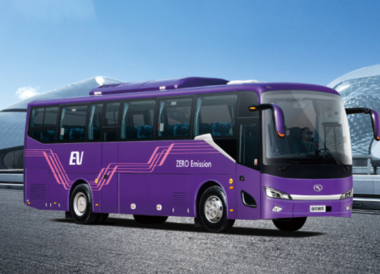 autobús de la ciudad del 11M Pure Electric Diesel con la puerta hacia fuera abierta neumática