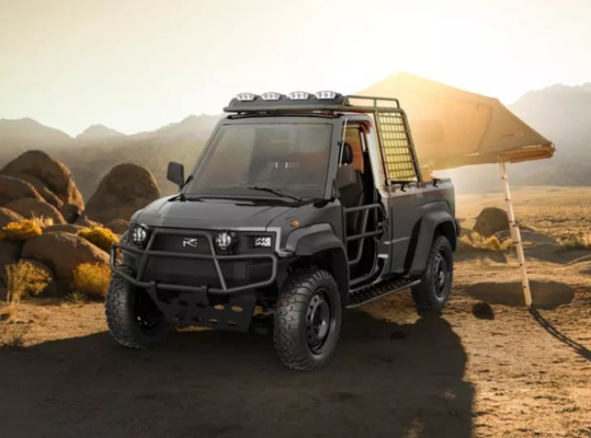 Motor eléctrico de poca potencia del camión 76.8V/10.5KW de 4WD Off Road para la entrega dura del camino