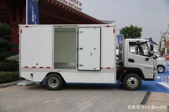 camión eléctrico puro eléctrico del cargo del camión 85kw los 230KM de 90km/h EV
