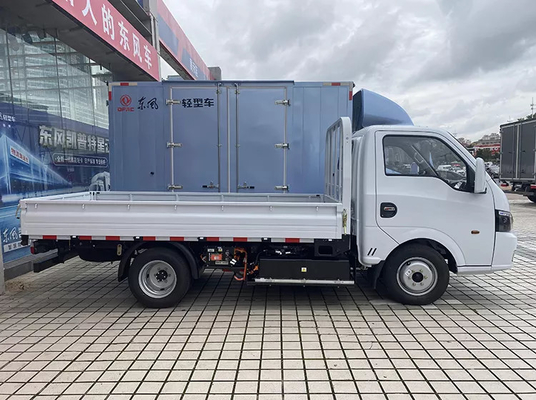 Camioneta pickup eléctrica de los solos de la fila EV de DFAC 4x2 asientos eléctricos del camión 3 pequeña