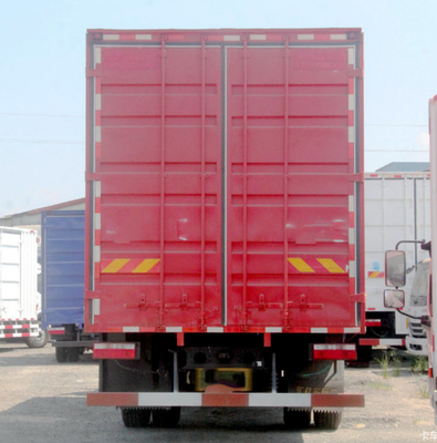 El camión de reparto diesel V euro del cargo nivela a Van Cargo Truck 4x2 que conduce la distancia entre ejes de 5200m m