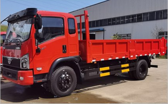 Camión volquete seguido de Dongfeng del camión volquete resistente potente 4x2 pequeño