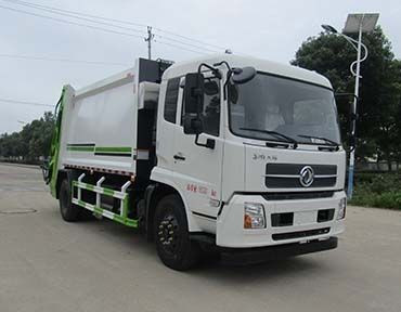 Camiones del compresor de la basura de Dongfeng del camión volquete de basura de 8CBM 7470kg