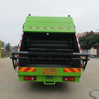 Camiones del compresor de la basura de Dongfeng del camión volquete de basura de 8CBM 7470kg