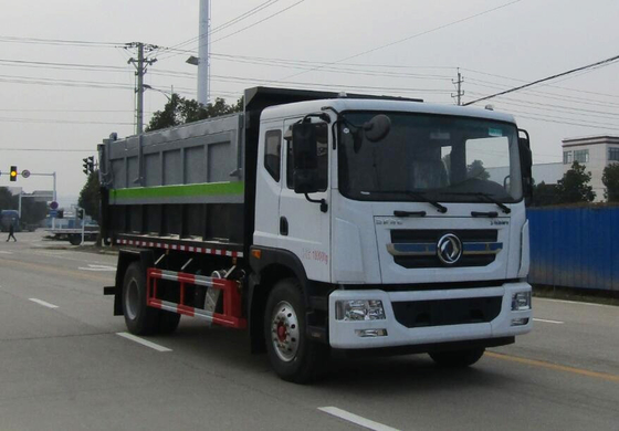 Camión volquete de poca potencia 2-3 Ton Trash Truck Dumping de la basura del chasis