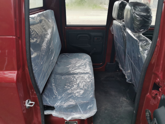 Camioneta pickup de poca velocidad 4KW de Kaiyun Ev con la cabina doble de los asientos de la fila 4
