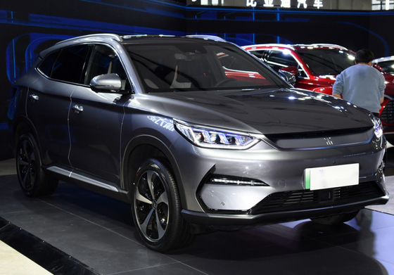 De BYD de la CANCIÓN nueva EV versión pura del top de la nave de la bandera del vehículo Y2022 del coche eléctrico