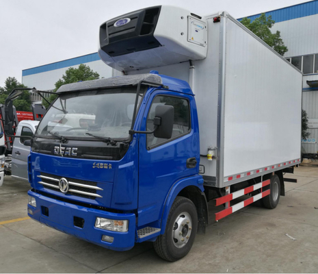 Capacidad de cargamento diesel del camión 8T de la caja del cargo del refrigerador de la luz del congelador de Dellivery de la medicina