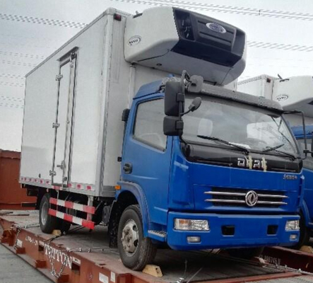 Capacidad de cargamento diesel del camión 8T de la caja del cargo del refrigerador de la luz del congelador de Dellivery de la medicina