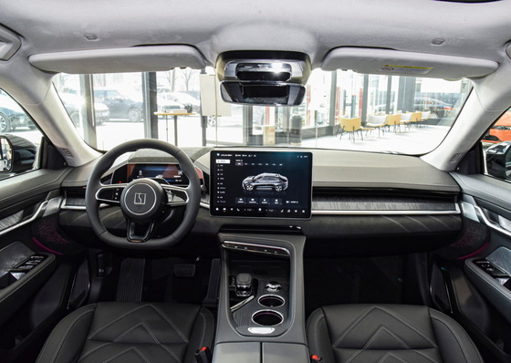 Tipo coche eléctrico de los deportes de Y2023 Zeekr001 de EV con la configuración del top de la rueda de 22 pulgadas
