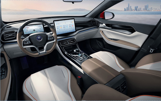 Nueva EV versión del campeón del vehículo Y2022 los 420KM de BYD Qin Plus Pure Electric Car