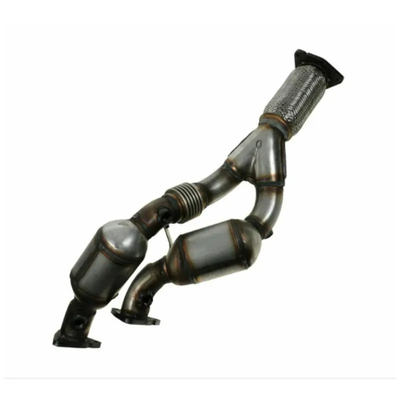Recambios autos duales del convertidor catalítico del tubo del extractor Y para VW Touareg 3.2L Y2004-2006