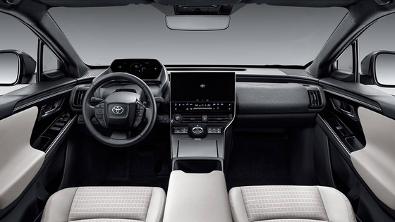 Modelo 2023 del campo de prácticas de Suv EV China Toyota BZ4X los 400KM de los coches eléctricos de Toyota Bz4x